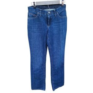 Wrangler Q Baby Jeans Womens 5/6 x 36 Blue Denim Bootcut Riding Equestrian